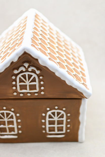 Gingerbread House Cookie Jar