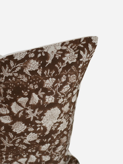 Vivian Block Print Pillow Cover