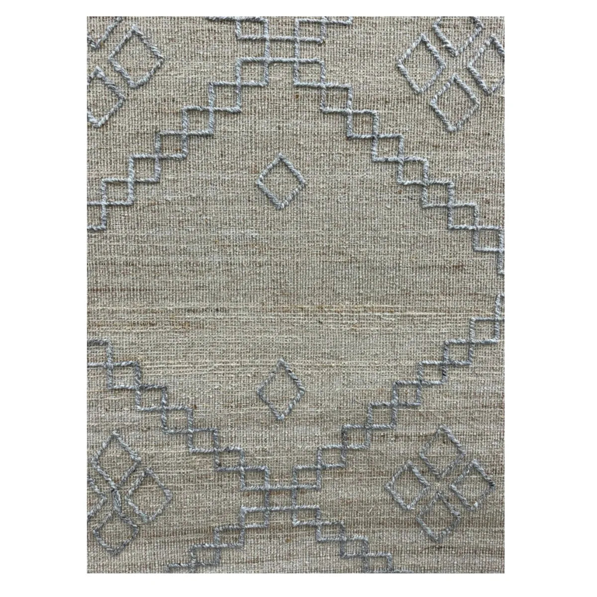 Shop Geometric Flatweave Jute and Cotton Rug Online