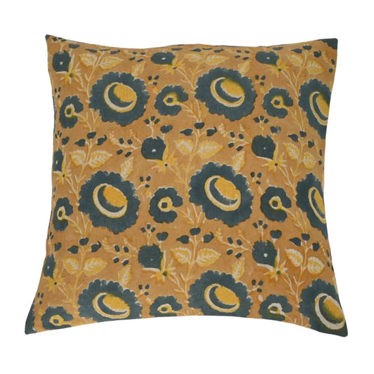 Leona Block Print Pillow Cover