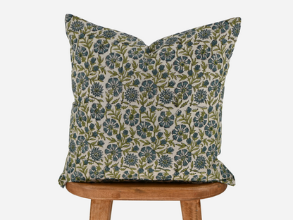 Matilda Block Print Pillow Cover