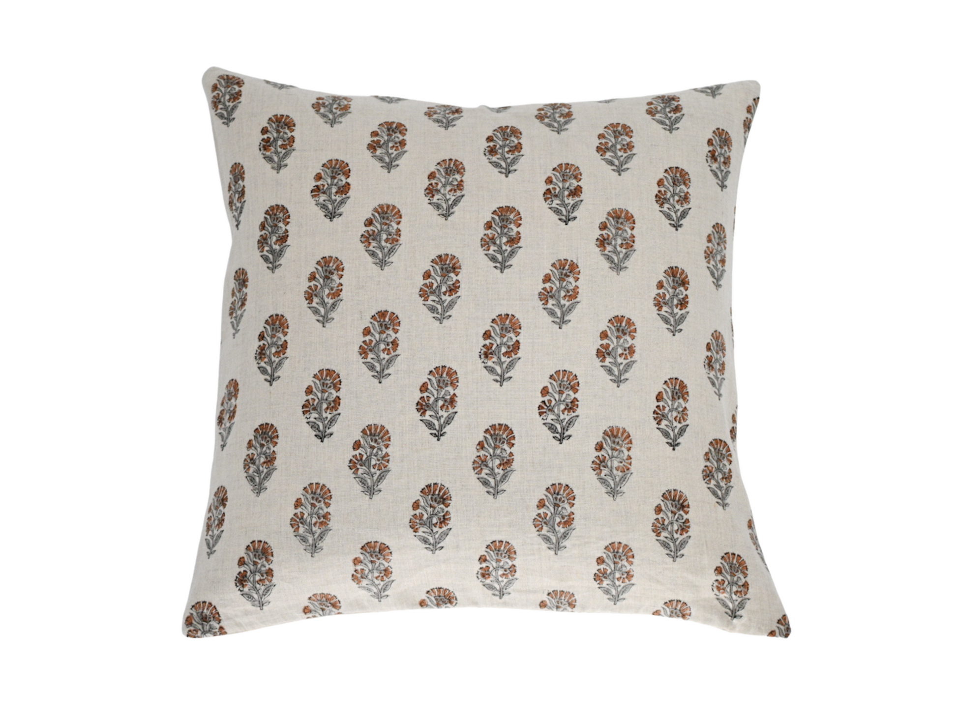 Edwin Block Print Pillow Cover - Maple Village Lane