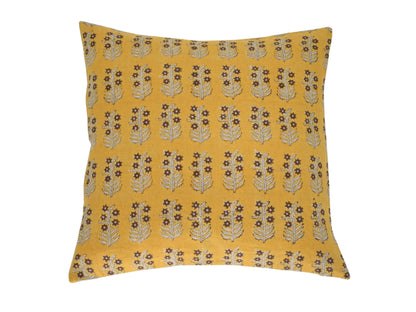 Elodie Block Print Pillow Cover