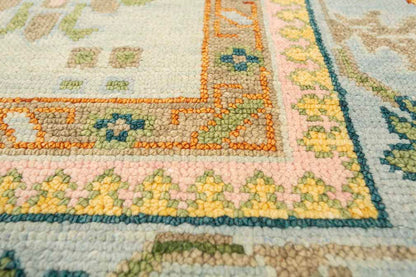 Celestia Hand-Knotted Wool Oushak Rug¬†