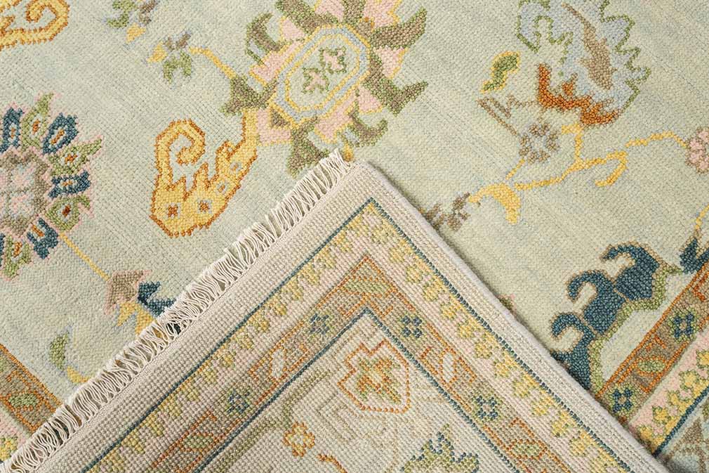 Celestia Hand-Knotted Wool Oushak Rug¬†