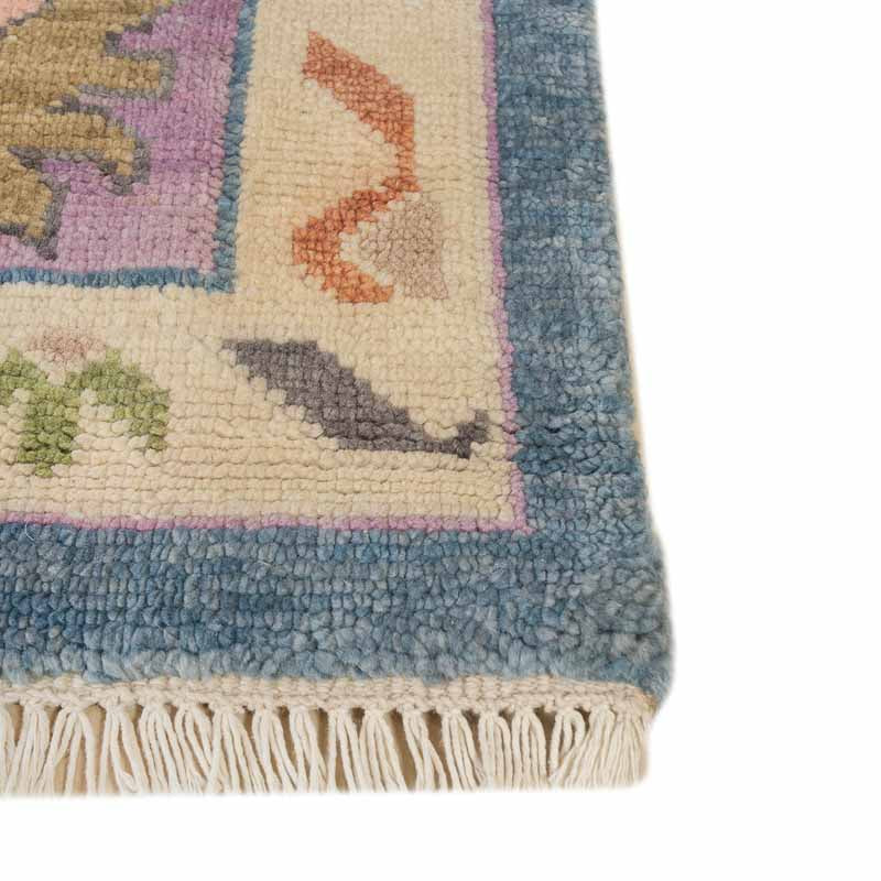 Florence Hand-Knotted Wool Oushak Rug