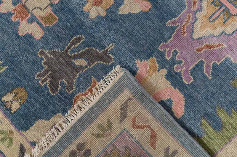 Florence Hand-Knotted Wool Oushak Rug