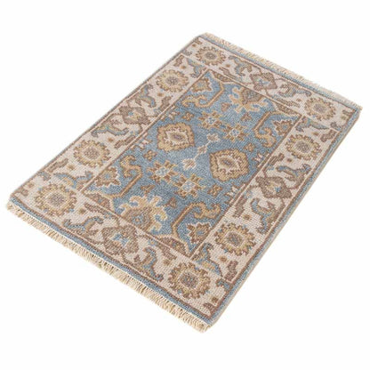 Willow Hand-Knotted Wool Oushak Rug