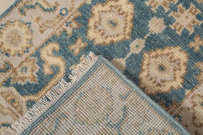Sandora Hand-Knotted Wool Oushak Rug
