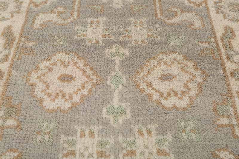 Celandine Hand-Knotted Wool Oushak Rug