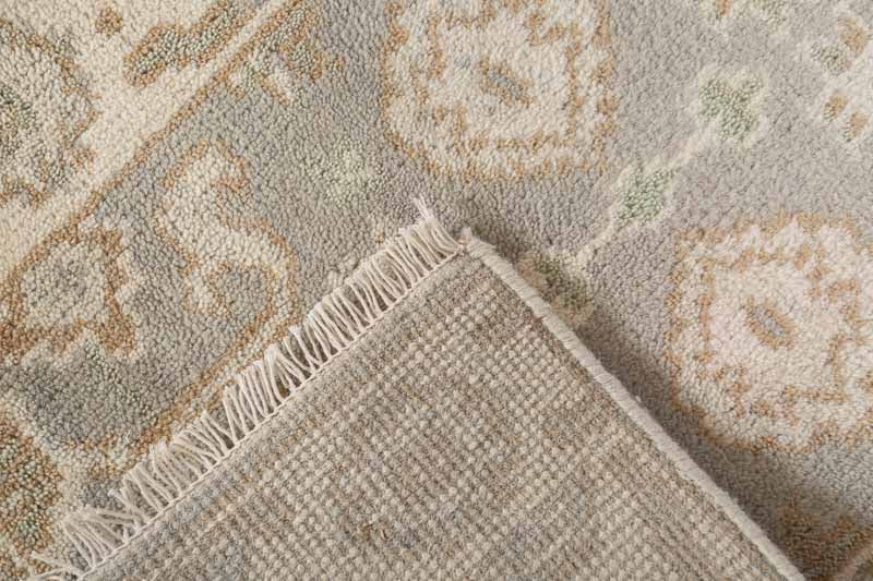 Celandine Hand-Knotted Wool Oushak Rug