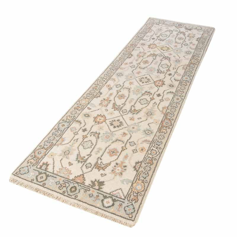 Ivyn Hand-Knotted Wool Oushak Rug