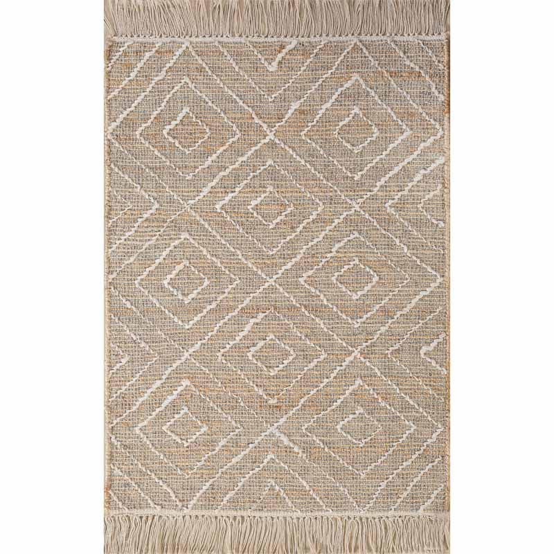 Ellison Hand-Knotted Jute-Blend Rug