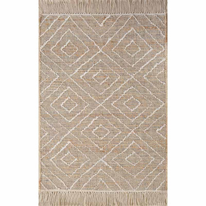 Ellison Hand-Knotted Jute-Blend Rug