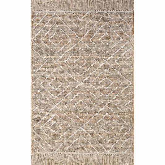 Ellison Hand-Knotted Jute-Blend Rug