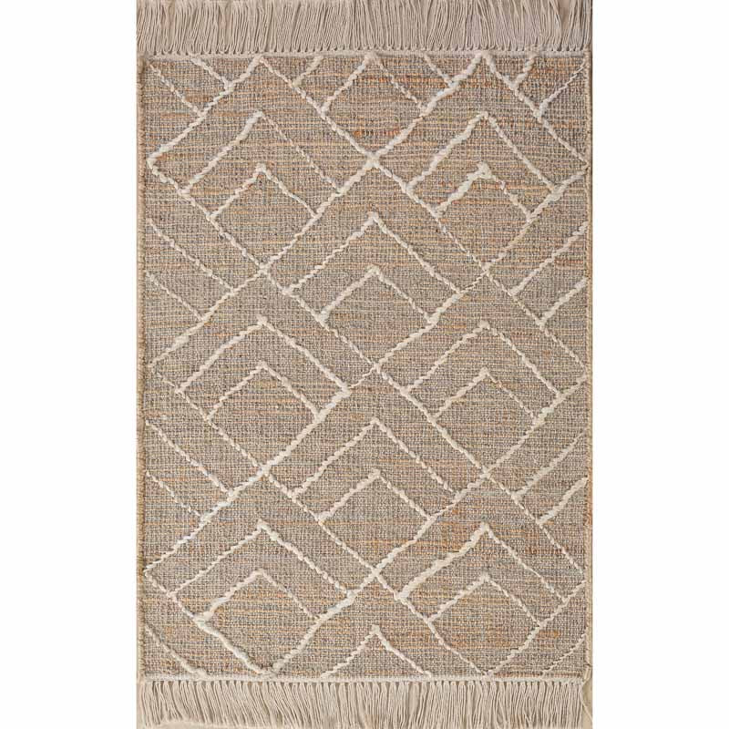 Rowan Hand-Knotted Jute-Blend Rug