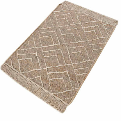 Rowan Hand-Knotted Jute-Blend Rug