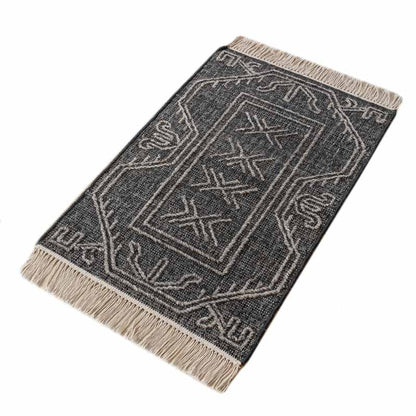 Hollis Hand-Knotted Jute-Blend Rug