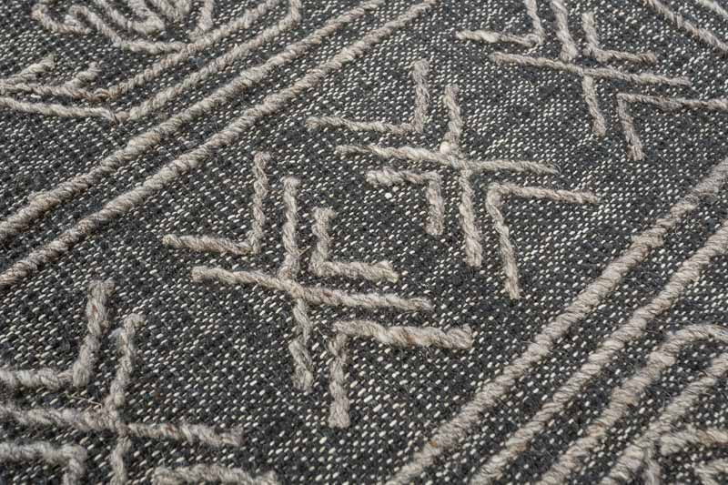 Hollis Hand-Knotted Jute-Blend Rug