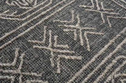 Hollis Hand-Knotted Jute-Blend Rug