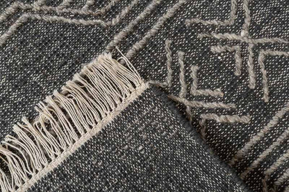 Hollis Hand-Knotted Jute-Blend Rug