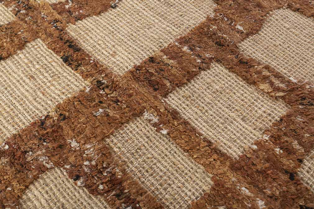 Thalen Handwoven Recycled Silk-Blend Rug