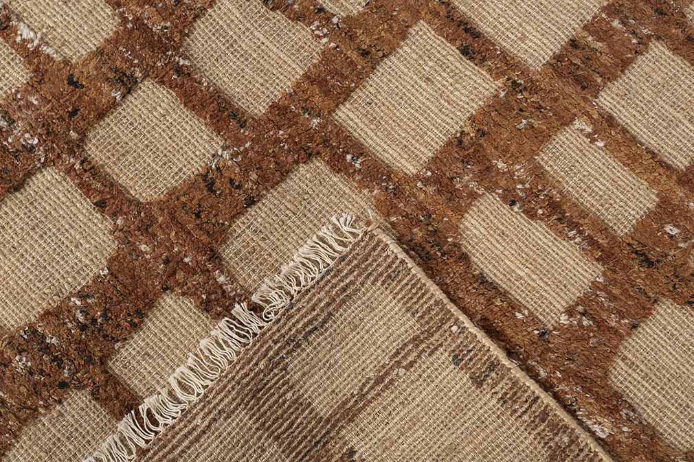 Thalen Handwoven Recycled Silk-Blend Rug