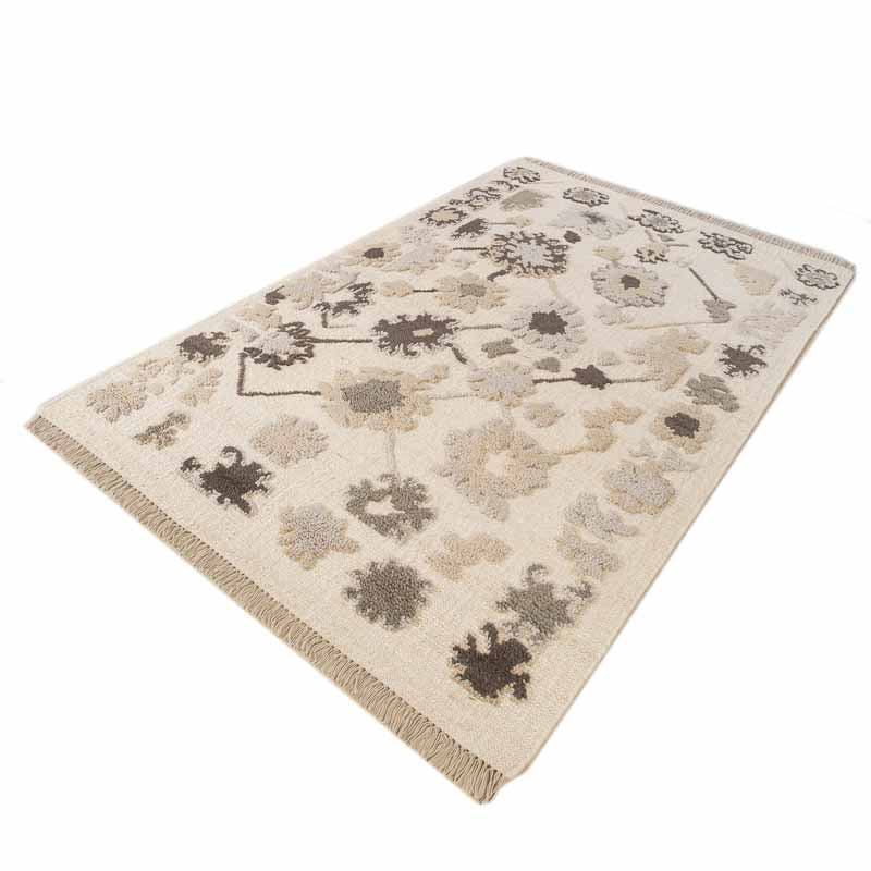 Monten Hand-Knotted Wool Oushak Rug