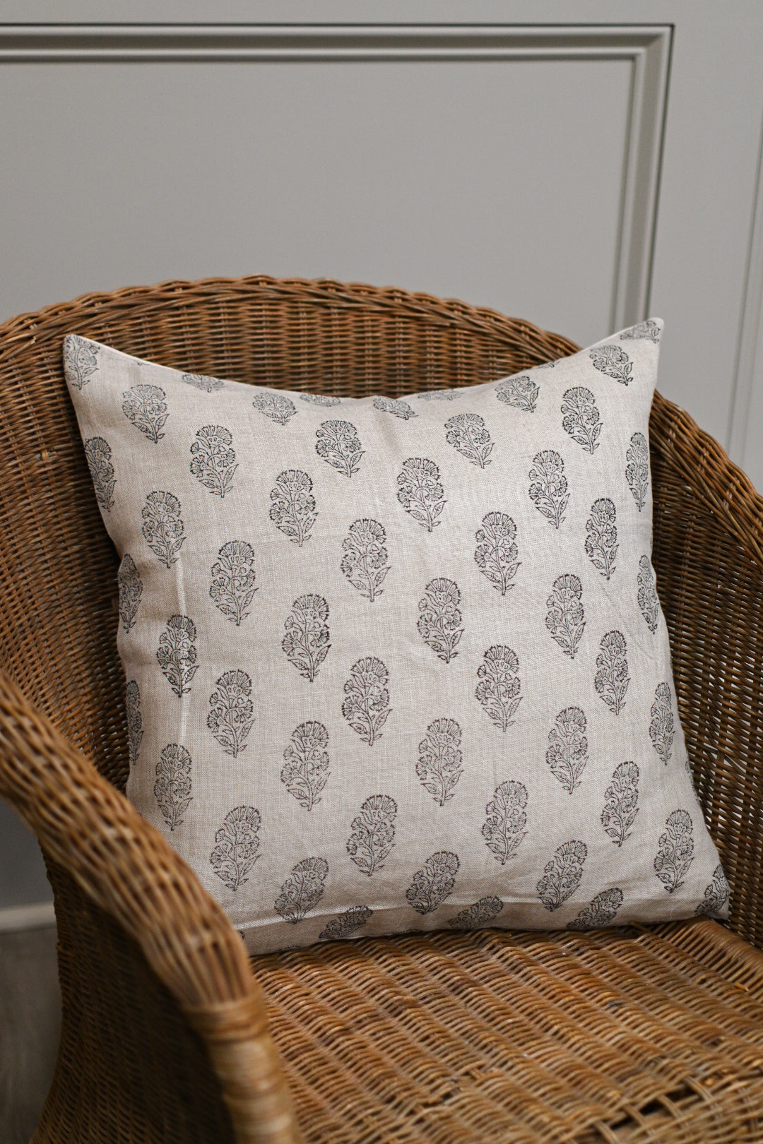 Thorian Block Print Pillow Cover