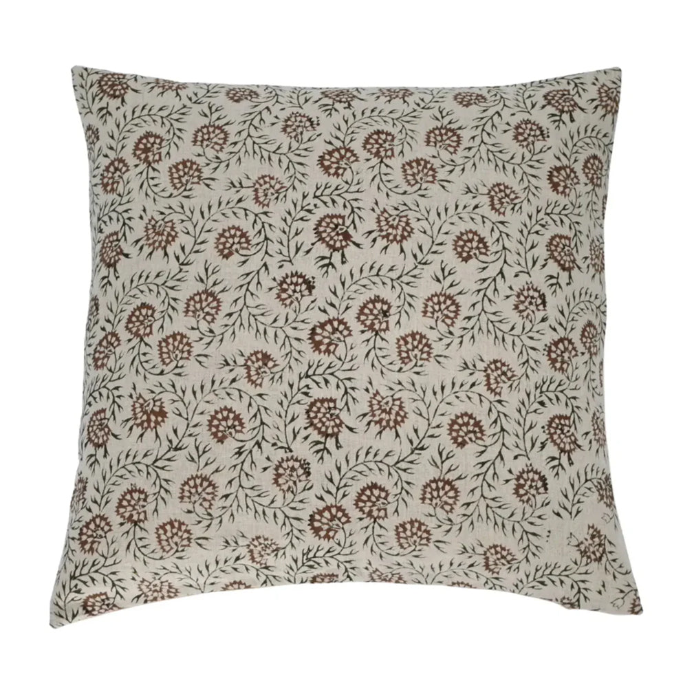 Johanna Block Print Pillow Cover