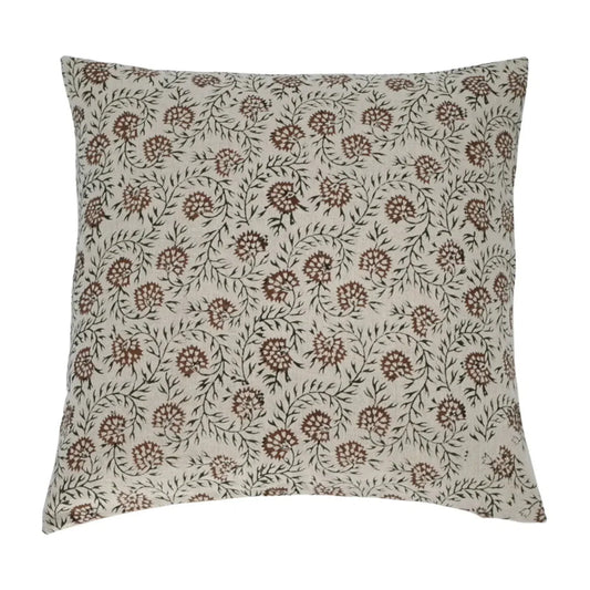 Johanna Block Print Pillow Cover