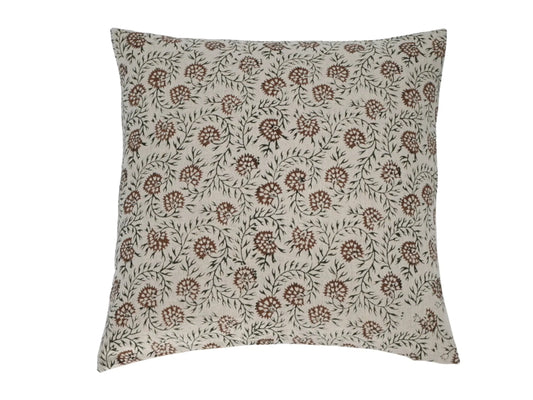 Johanna Block Print Pillow Cover