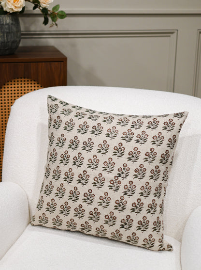 Briar Block Print Pillow Cover