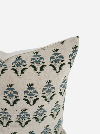 Zayden Block Print Pillow Cover