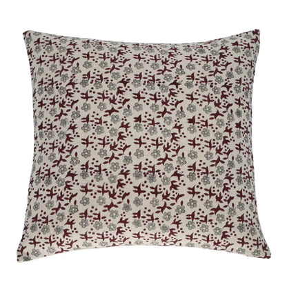 Van Block Print Pillow Cover
