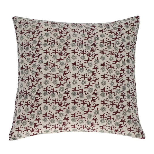 Van Block Print Pillow Cover
