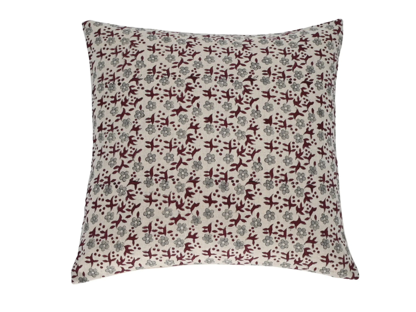 Van Block Print Pillow Cover