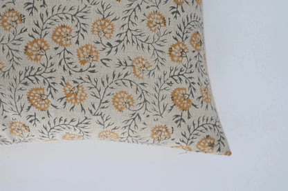 Mateo Block Print Pillow Cover