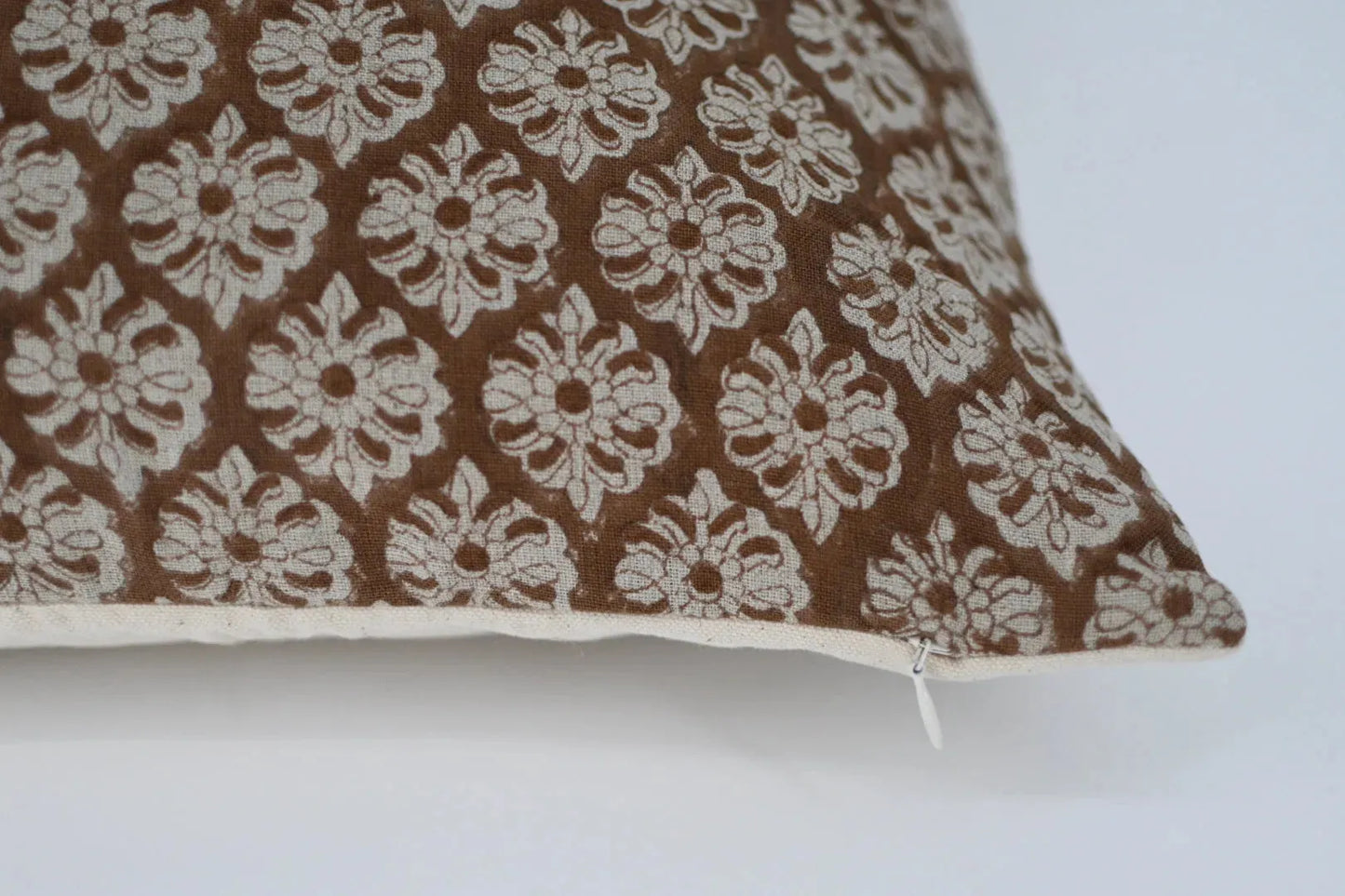 Lucia Block Print Pillow Cover