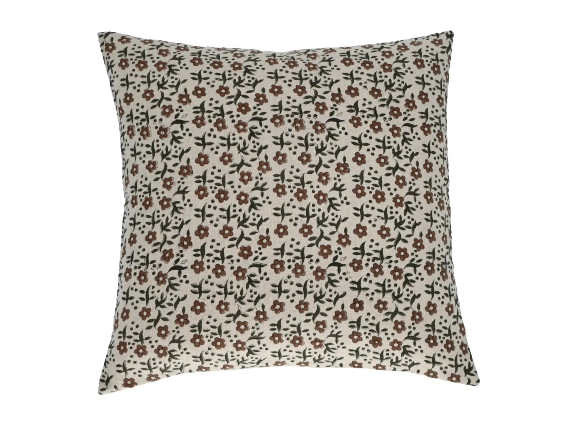 Waldron Block Print Pillow Cover - Maple Village Lane