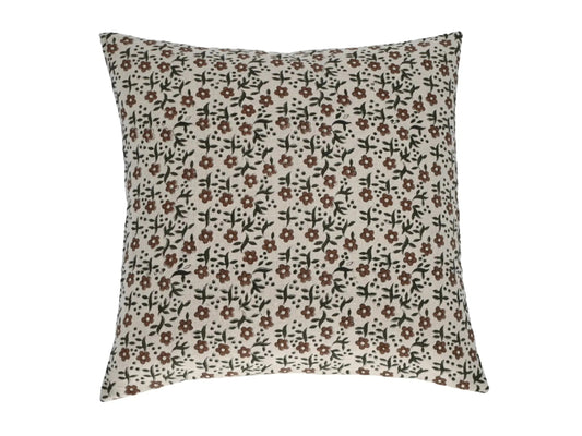 Waldron Block Print Pillow Cover - Maple Village Lane