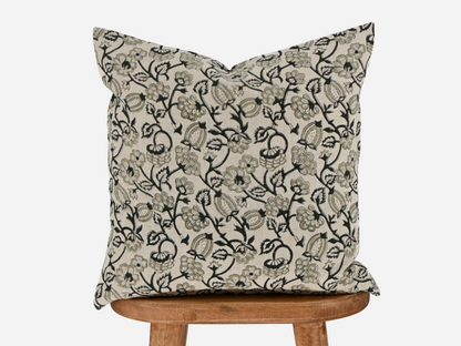 Oswin Block Print Pillow Cover