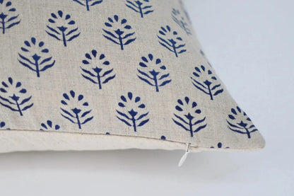 Asa Block Print Pillow Cover