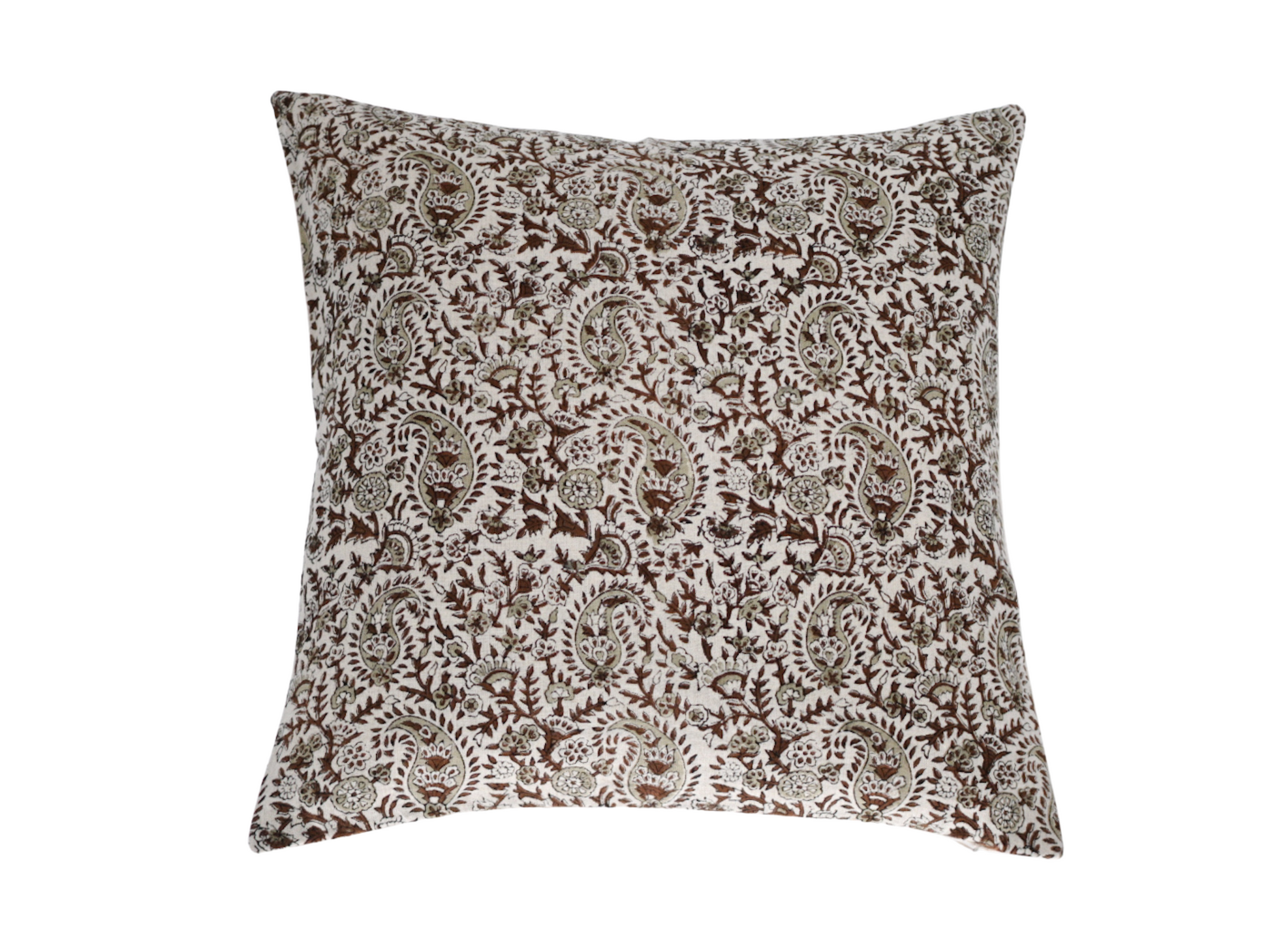 Walter Block Print Pillow Cover - Maple Village Lane