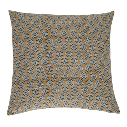 Elia Block Print Pillow Cover