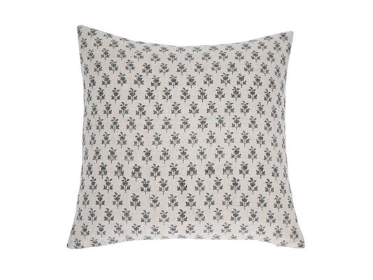 Mary Block Print Pillow Cover