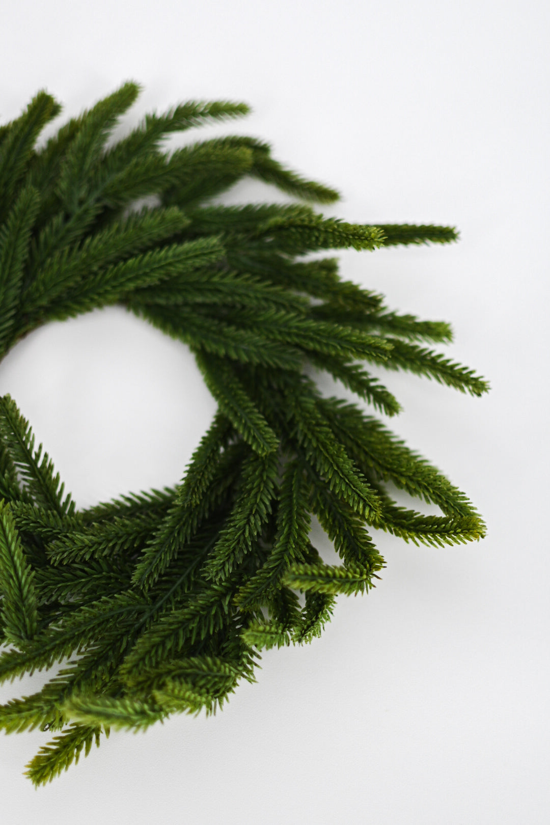 Real Touch Norfolk Pine Candle Ring