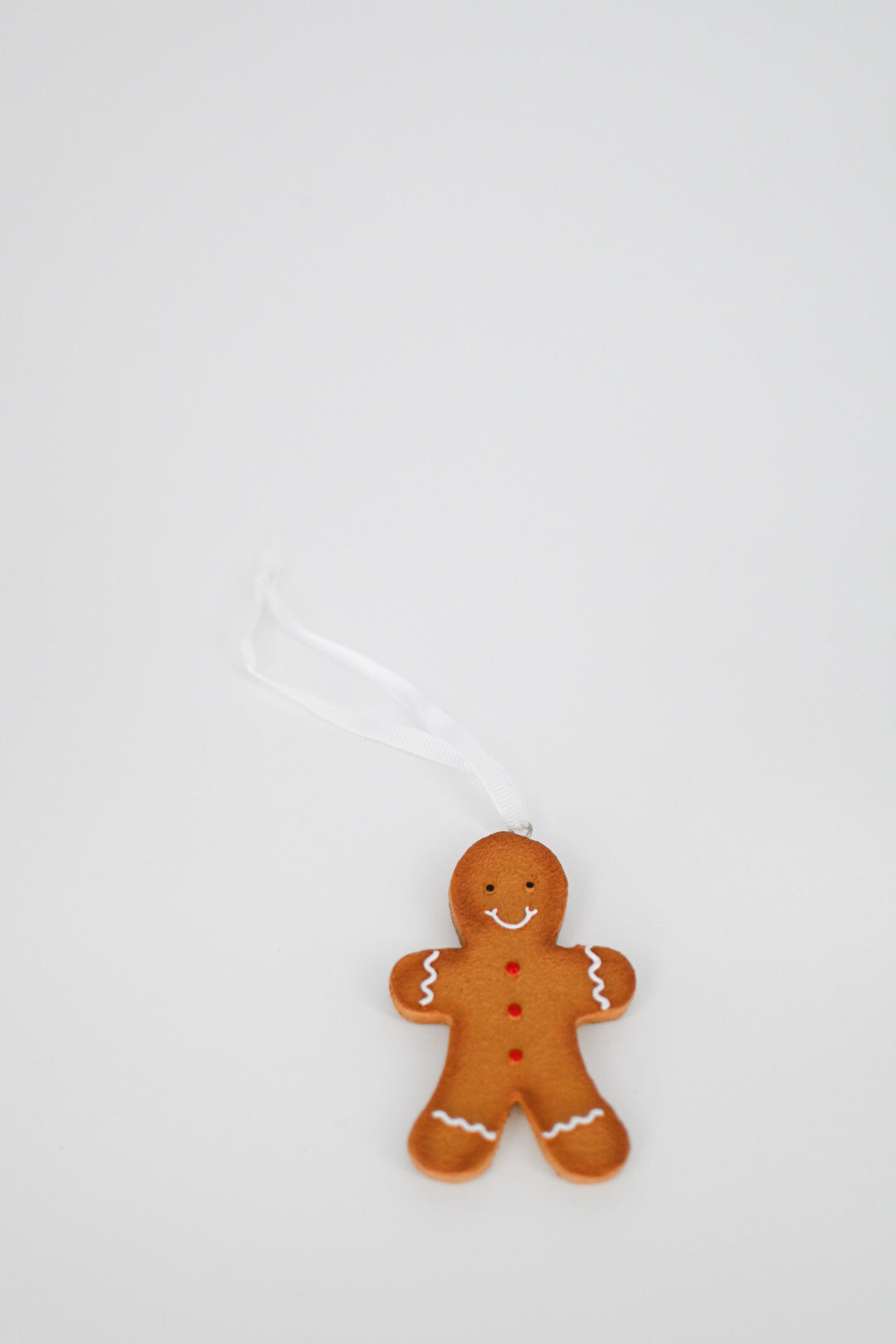 Gingerbread Man Cookie Ornament, Set of 2