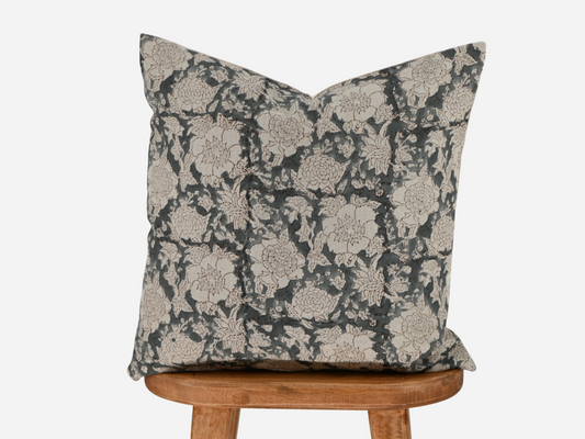 Clark Block Print Pillow Cover