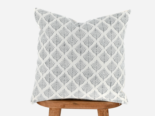 Lyric Block Print Pillow Cover